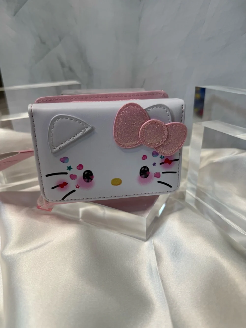 NWT Hello Kitty 50th Anniversary Limited Edition Wallet Winghouse - from Korea